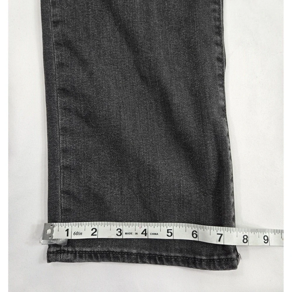 Banana Republic Travel Jeans Mens 34x32 Actual‎ 30 Inseam Slim Fit Black Stretch